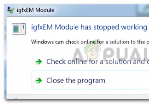 แก้ไข:โมดูล igfxEM หยุดทำงาน 