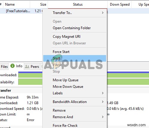 แก้ไข:การเข้าถึง uTorrent ถูกปฏิเสธ 