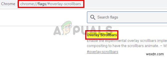 แก้ไข:Chrome Scrollbar หายไป 