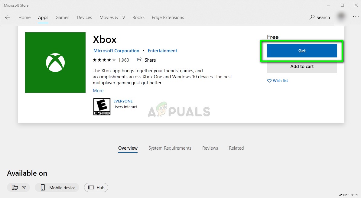 แก้ไข:แอป Xbox จะไม่เปิด Windows 10 