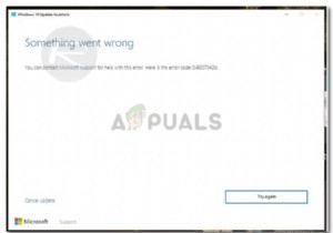 แก้ไข:ข้อผิดพลาดการอัปเดต Windows 10 0x8007042b 