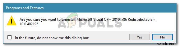 แก้ไข:เกิดข้อผิดพลาดระหว่างการติดตั้งแอสเซมบลี Microsoft.VC80.CRT 