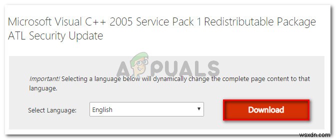 แก้ไข:เกิดข้อผิดพลาดระหว่างการติดตั้งแอสเซมบลี Microsoft.VC80.CRT 