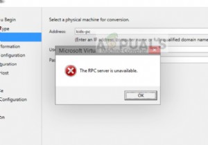 แก้ไข:การสำรองข้อมูลล้มเหลวด้วย RPC Error 0x800706BA 