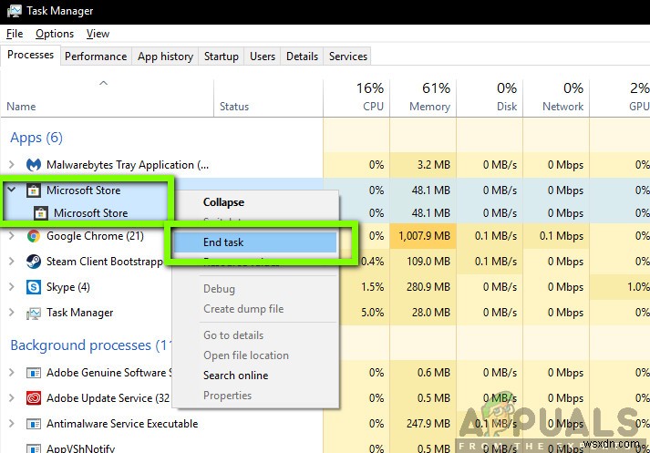 แก้ไข:Microsoft Store  ตรวจสอบการเชื่อมต่อของคุณ  