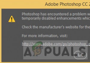 แก้ไข:Photoshop พบปัญหากับไดรเวอร์การแสดงผล 