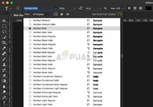 วิธีเพิ่มแบบอักษรลงใน Photoshop 