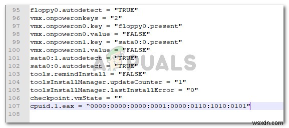 แก้ไข:CPU ถูกปิดการใช้งานโดยระบบปฏิบัติการแขก 