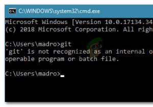 แก้ไข:ไม่รู้จัก  git  เป็นคำสั่งภายในหรือภายนอก 