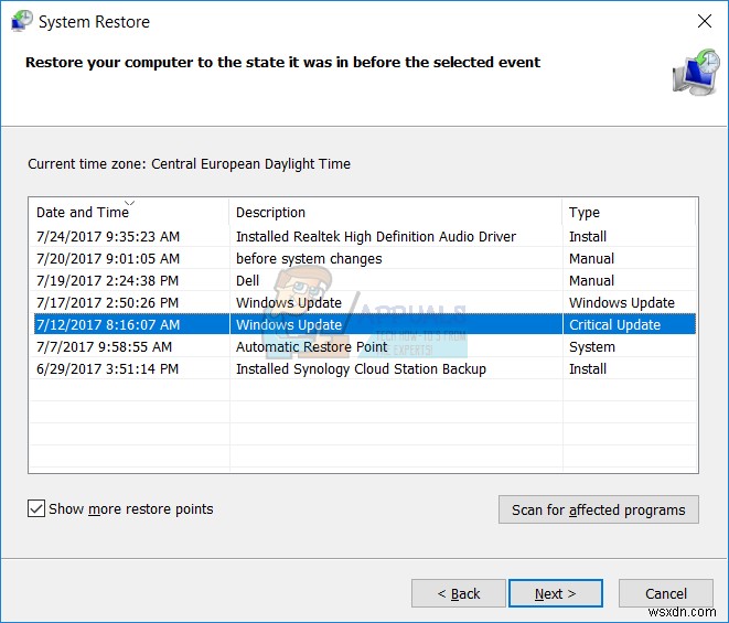 แก้ไข:การได้มาซึ่ง Kernel Auto Boost Lock ด้วย IRQL ที่เพิ่มขึ้น 