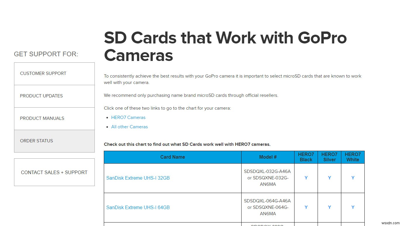แก้ไข:ข้อผิดพลาด GoPro SD Card 