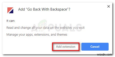 แก้ไข:ทางลัด Backspace ไม่ทำงานใน Google Chrome 