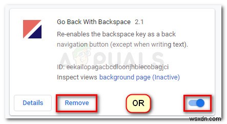 แก้ไข:ทางลัด Backspace ไม่ทำงานใน Google Chrome 