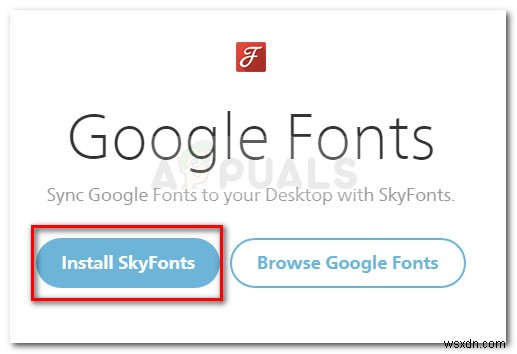 วิธีการติดตั้งฟอนต์ด้วย SkyFonts บน Windows 