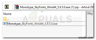 วิธีการติดตั้งฟอนต์ด้วย SkyFonts บน Windows 