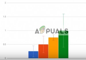 จะเพิ่มแถบข้อผิดพลาดใน Google ชีตได้อย่างไร 