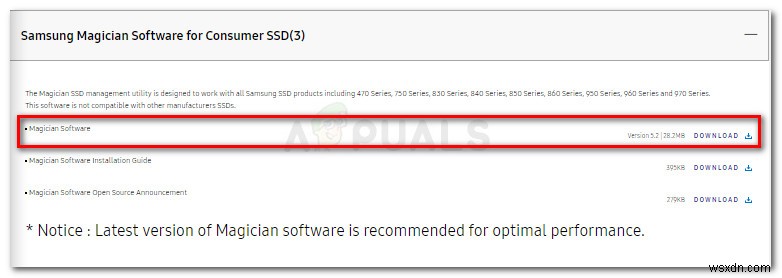 แก้ไข:Samsung Magician ไม่รู้จัก SSD 