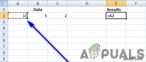 วิธีการลบใน Excel 