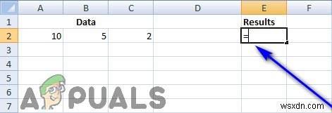 วิธีการลบใน Excel 