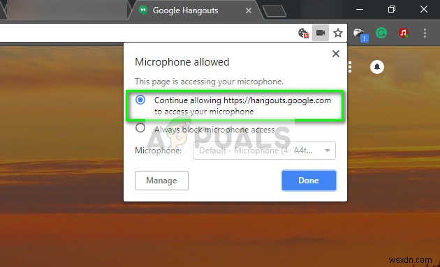 วิธีแก้ไขไมโครโฟน Google Hangouts ไม่ทำงาน 
