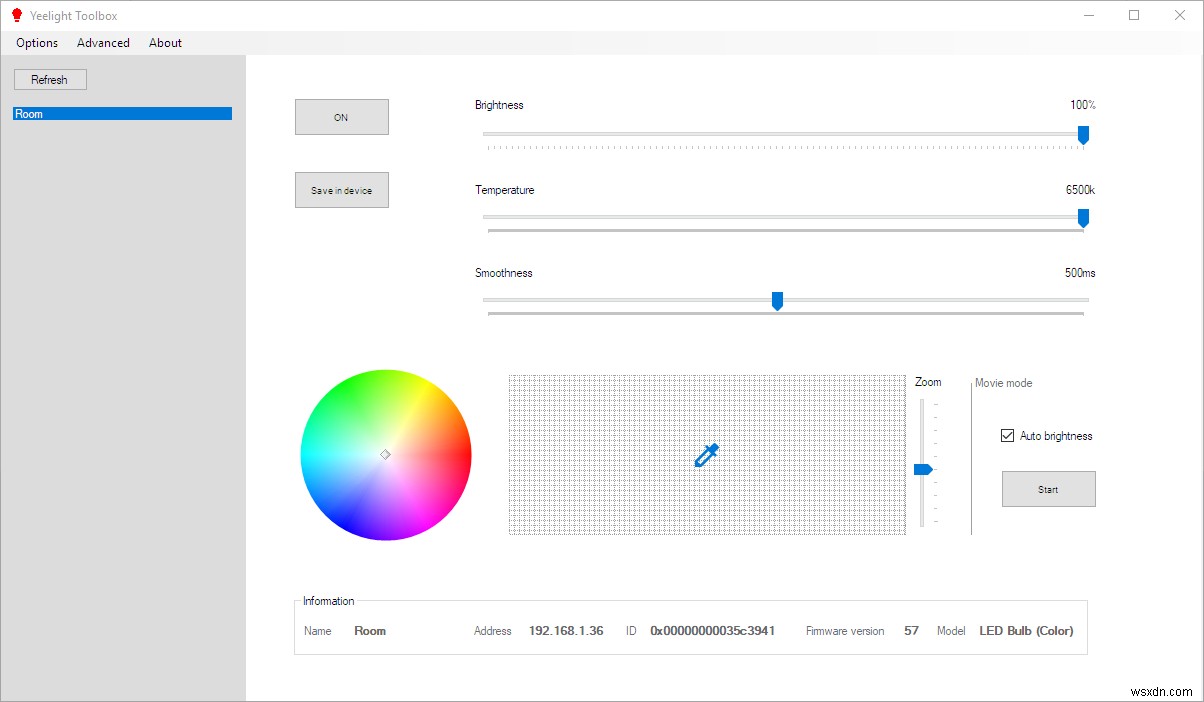 วิธีควบคุม Yeelight จากพีซีที่ใช้ Windows 