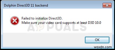 แก้ไข:ไม่สามารถเริ่มต้น Direct3D 
