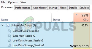 วิธีแก้ไข Unistack Service Group (unistacksvcgroup) การใช้ CPU หรือหน่วยความจำสูง 