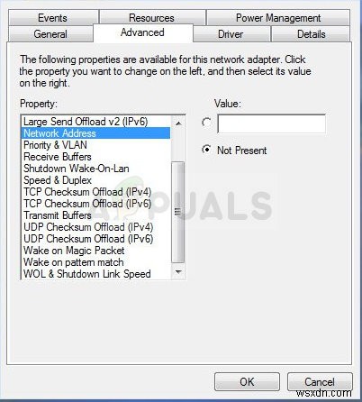 แก้ไข:NVIDIA nForce Networking Controller ไม่ทำงาน 