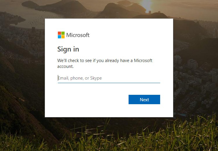 วิธีแก้ไข เราไม่สามารถลงชื่อเข้าใช้บัญชีของคุณได้ Windows 10 