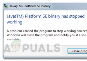 แก้ไข:ไบนารี Java Platform SE หยุดทำงาน 
