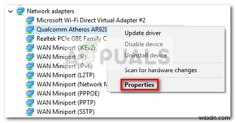 แก้ไข:Microsoft Virtual WiFi Miniport Adapter หายไป 