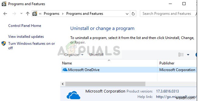 วิธีปิดการใช้งาน OneDrive Windows 10 