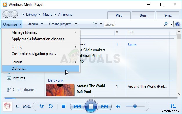 แก้ไข:Windows Media Player ไม่เล่น DVD 