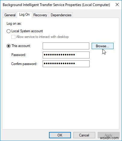 แก้ไข:Windows ไม่สามารถเริ่มบริการ Background Intelligent Transfer Service (BITS) 