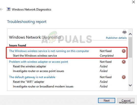แก้ไข:Windows Wireless Service ไม่ทำงาน 