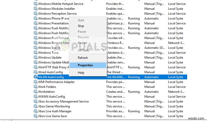 แก้ไข:Windows Wireless Service ไม่ทำงาน 