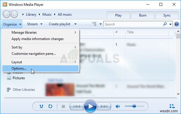 แก้ไข:Windows Media Player พบปัญหาขณะเล่นไฟล์ 