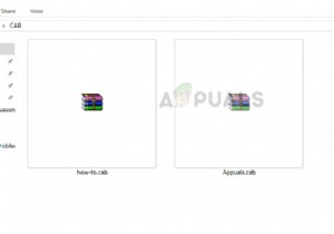 ไฟล์ CAB คืออะไร? 