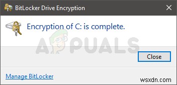 วิธีเปิดหรือปิด BitLocker สำหรับไดรฟ์ระบบใน Windows 10 