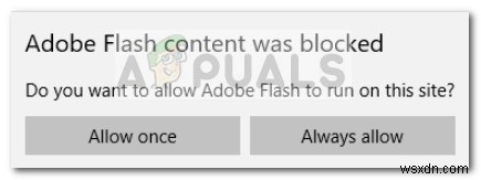 วิธีเปิดหรือปิดใช้งาน Windows 10 Flash Player บน Microsoft Edge 