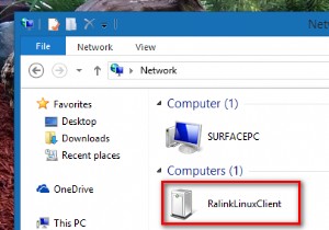 เหตุใด RalinkLinuxClient จึงปรากฏในเครือข่าย Windows 