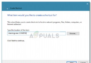 วิธีเริ่ม Cleanmgr (การล้างข้อมูลบนดิสก์) โดยเลือกรายการทั้งหมด 