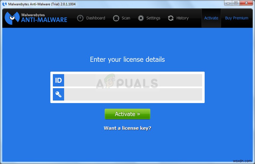 วิธีแก้ Malwarebytes Real-Time Web Protection จะไม่เปิด Error 