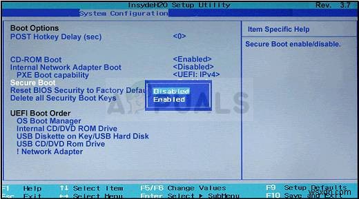 วิธีแก้ไขการเริ่มต้น PXE ผ่าน IPv4