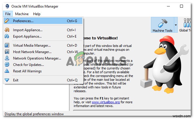 วิธีออกจากโหมดปรับขนาด VirtualBox 