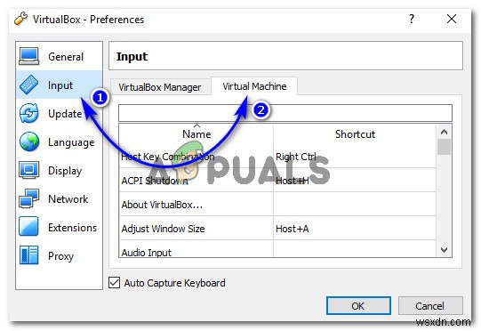 วิธีออกจากโหมดปรับขนาด VirtualBox 