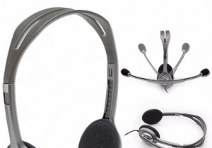 แก้ไข:ไมค์ Logitech H111 ไม่ทำงาน