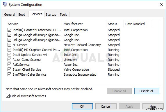 แก้ไข:การเรียกระบบข้อผิดพลาด Explorer.exe ล้มเหลว 