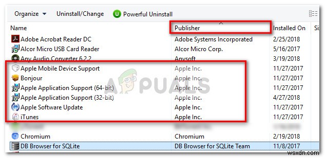 แก้ไข:ไม่สามารถติดตั้ง iTunes บน Windows 10 