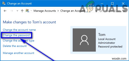 วิธีเปลี่ยนรหัสผ่าน Windows 10 